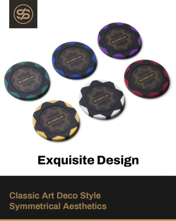 楽天市場】SLOWPLAY Nash クレイポーカーチップセット 14g テキサス 