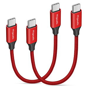 USB C P[uy0.15m 2{zetguuds ^Cvc P[u Z pdΉ 60W}[d Type c to Type c P[u 15cm CtoC P[u Z ϋviCMacbookAiPad Mini 6/Pro/AirAGalaxy S23 Ultra S23 S22 S21 S20 S10 A53 M23