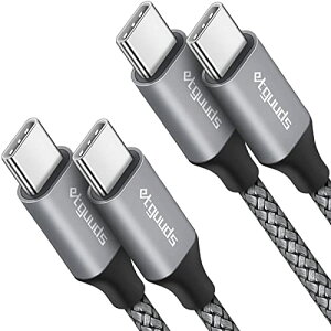 etguuds USB C to C P[uy3m 2{zPDΉ ^Cvc P[u 60W/}[d Type C to Type C P[u  ϋviC MacBookAiPad Pro/AirAGalaxy S23 S23+ S23 Ultra S22 S21 S21+ S20 S10 S9 A53 M23 5G NoteAPixel