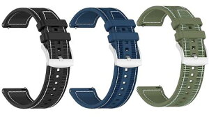 [SHEAWA] HUAWEI WATCH GT4 46mm/GT3 Pro 46mm�p�o���h �x���g �����o���h �V���R��+�i�C���� WATCH GT 3 46mm �����x���g �X�|�[�c �ւ��o���h �X�g���b�v �A�N�Z�T���[ (�u���b�N+�~�b�h�i�C�g�u���[+�A�[�~