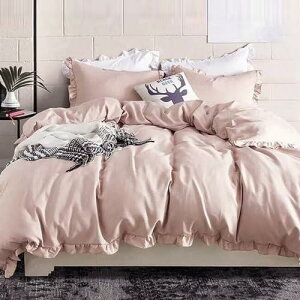 布団カバーセット 寝具カバーセット 3点セット 4点セット フリル付き布団カバー 寝具カバー 洋式・和式兼用 ベッドカバー 掛け布団カバー ボックスシーツ 枕カバー シーツカバー 肌に優し