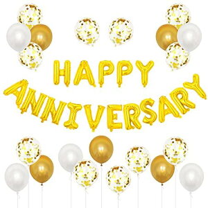 BTZO ���D �o���[�� ����t�� ���� HAPPY ANNIVERSARY �A�j�o�[�T���[ �L�O�� �o�����^�C�� ���� �T�v���C�Y �f�R���[�V���� �a���� �p�[�e�B�[ ������ ������� ���j�� �z���C�g �S�[���h �Z�b�g