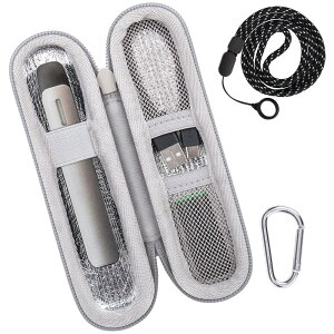 【co2CREA 収納ケース】Dr.Stick TypeX/DR.VAPE Model 3/2に対応 耐衝撃 防水 For Dr Stick/DR.VAPE2本体専用収納ケース,グレー(ケースのみ)