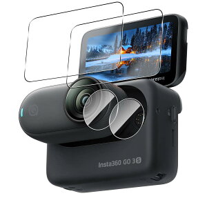 �Ή� Insta360 Go 3S �K���X�t�B���� 2�� + �J�����t�B����2�� �y4���Z�b�g ���{���Ɏq���z�Ή� insta360 Go3S �t�B���� �����K���X �t���ی�t�B���� �d�x9H �ϏՌ� ��U�h�~ �w��h�~ ������ �a���� 