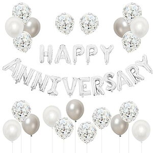 BTZO ���D �o���[�� ����t�� ���� HAPPY ANNIVERSARY �A�j�o�[�T���[ �L�O�� ���� �o�����^�C�� �T�v���C�Y �f�R���[�V���� �p�[�e�B�[ �a���� ������ ������� ���j�� �V���o�[ �z���C�g �Z�b�g