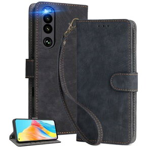 UnivoColors Sony Xperia 5 IIIiSO-53B/SOG05j 蒠^ X}zP[X gуJo[  RFIDubLO J[h[ ꑮXgbv }OlbgJ uX^h@\ M E₷ S