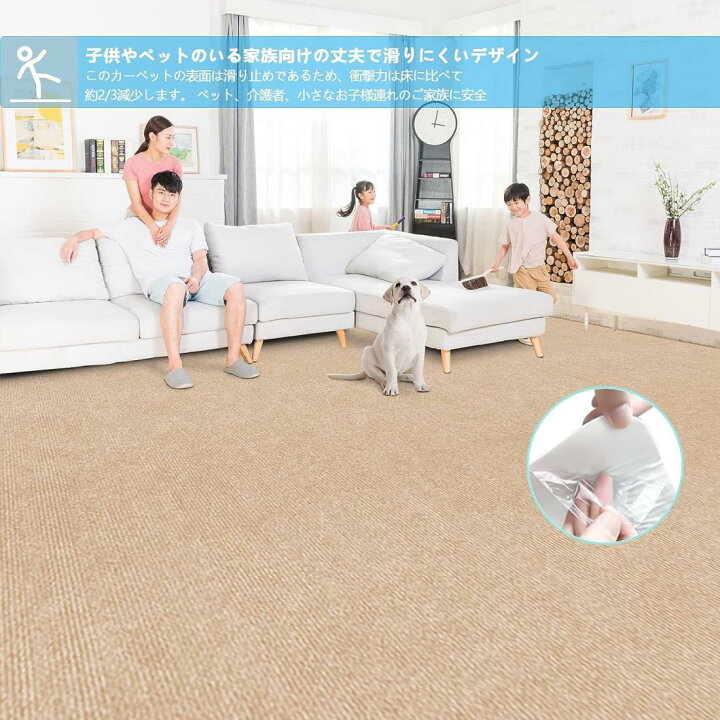 楽天市場】廊下敷き 廊下 カーペット VOTUDX 約600*60cm 防音滑り止め 
