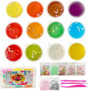 La Gacela XCLbg 12Sy r[Y ʕؕ c[ XgX q  w j̎q ̎qa NX}X v[g DIY Slime kit