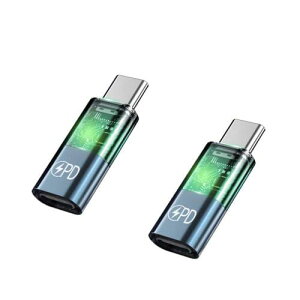 YFFSFDC CgjO ^Cvc ϊA_v^[y2ZbgzLightning to Type C ϊA_v^[ 60W PD}[d f[^] LEDXe[^X\ iPhone 15V[Y Galaxy S23 Note 20 iPad Pro Air 2021 MacbookUSB-