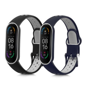 kwmobile 2x xg Xiaomi Mi Smart Band 6 / Mi Band 6 / Band 5Ή oh - VRoh \tg TPU ϋv