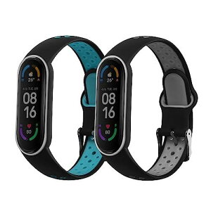 kwmobile 2x xg Xiaomi Mi Smart Band 6 / Mi Band 6 / Band 5Ή oh - VRoh \tg TPU ϋv