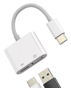 ^Cvc USB ϊ A_v^2in1 Type C [dA_v^[ OTGP[u USB A to C RlN^usb-c vO Thunderbolt}[ dApple IPhone15 Pro Max Plus IPad Pro 3.0  J[`[W[ }EX L[