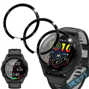 Ή Garmin Forerunner 265 tB 3Zbg PET Sʕی X}[g EHb` p K[~ Forerunner 265 tیtB  ϏՌ h~ ߗ z wh~ CA[ ^b