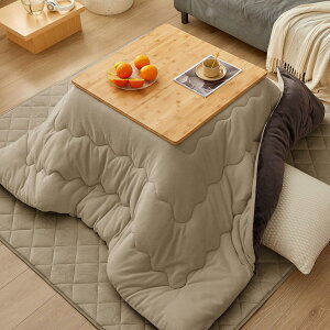 VK Living こたつ布団セット 長方形 掛け敷きセット こたつ布団 2点セット 【掛布団185x235cm+敷布団190x240cm】 火燵布団セット 洗える コタツふとんせっと 厚手 あったか マイクロファイバー 静電