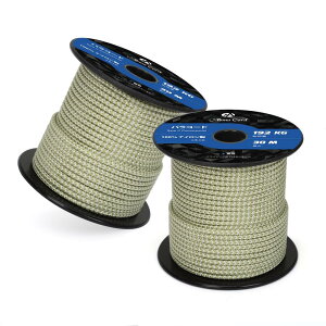 Abma Cord �p���R�[�h 3mm 3�c �ω׏d192kg 100%�i�C���� 30M - �{�[�_�[#�A�{�J�h����