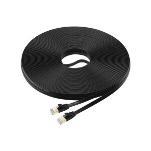 FOSTO Cat7 LANP[u 10M C[TlbgP[u JeS[7 tbgP[u  STP ܐ܂h~ RJ45 Ɩp Op for PS4 Xbox f [^ 10Gbps/600MHz bLRlN^iubNj