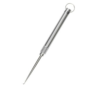 Votabell ヒートスティックピック IQOS イルマ i ワン/イルマ i/イルマ i PRIME/gloに適合する(チタン合金製 ヒートスティック中折れ対策 詰まり解消ツール シルバー)