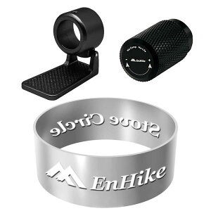 EnHike �A�V�X�g�Z�b�g �\�g ST310 �J�X�^�� �ϔM�V���R���`���[�u �_�΃A�V�X�g���o�[ �Η͒��߂܂� SOTO ���M�����[�^�[�X �g�[�u ST-310�p (3�_�A�V�X�g�Z�b�g-�V���o�[3)
