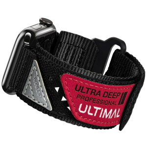 ULTIMAL �R���p�`�u�� Apple Watch �o���h �A�b�v���E�H�b�`�o���h 38/40/41mm 42/44/45/46mm 49mm �i�C���� ���� �ʋC�� �����X�g���b�v �X�|�[�c�o���h �}�W�b�N�e�[�v �����Y ���f�B�[�X iWatch �E���g��/U