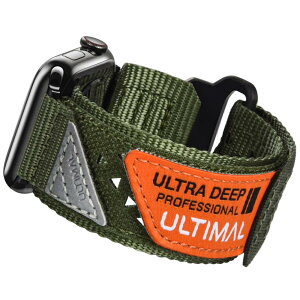 ULTIMAL �R���p�`�u�� Apple Watch �o���h �A�b�v���E�H�b�`�o���h 38/40/41mm 42/44/45/46mm 49mm �i�C���� ���� �ʋC�� �����X�g���b�v �X�|�[�c�o���h �}�W�b�N�e�[�v �����Y ���f�B�[�X iWatch �E���g��/U