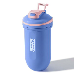 ロハンウェイ(LHHW)ステンレス鋼 プロテインシェイカー、プロテイン シェイカー 保冷 無臭 プロテインシェイクを作る (purple)