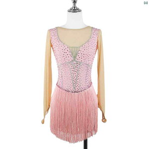 フィギュアスケート 衣装 ZAGITOVA フィギュア スケート パフォーマンス 服 ガールズ スカート 子供大歳 競技 試験 タッセル