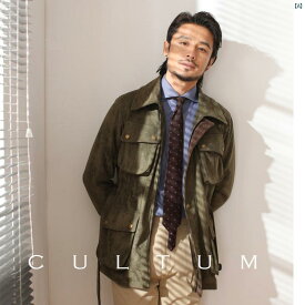 CULTUM 秋冬 イミテーション スエード ハンティングジャケット メンズ 立体 ポケット カジュアル スリム