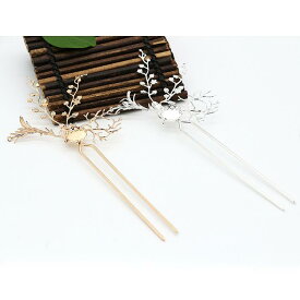 頭飾 女性用 宮廷風 歩揺 流蘇 簪子 宝石 花枝 漢服 アクセサリー 銅製 電気メッキ ヘッドピース ヘアピース ジルコニア ファッション 頭飾り 髪飾り 伝統 古典