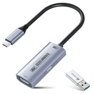 HDMI �L���v�`���[�{�[�h USB3.0 PD100W�Ή� 4K@60FPS�E2K@120FPS USB-A/C Switch�Ή�