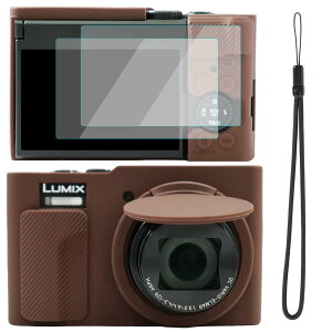 Panasonic Lumix /ZS99�p�J�����P�[�X �X�N���[���v���e�N�^�[2���ƃn���h�X�g���b�v�t���ADC-TZ99�V���R���P�[�X�A�\�t�g�ی�y��,�u���E��
