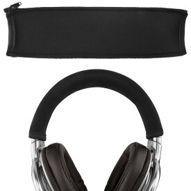 Geekria ヘッドバンドカバー ストレッチ生地 皮剥がれ・劣化防止 ー SONY MDR-1AM2、MDR-1A、MDR-1R、MDR-1ABT、MDR-1ADAC、MDR-1RNC、MDR-1RBT 対応 (ブラック)
