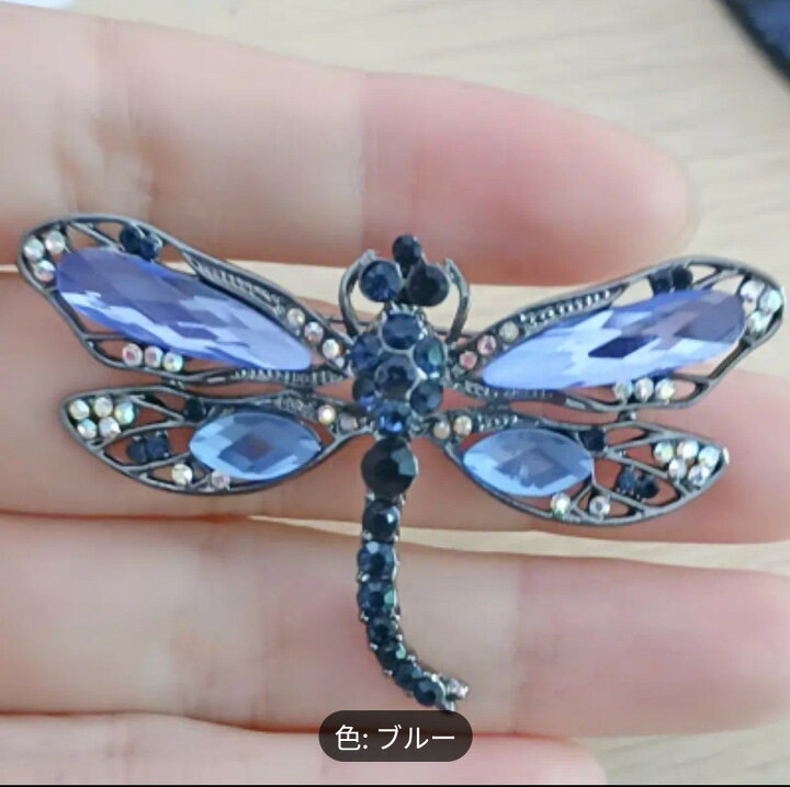 楽天市場】珍しい蜻蛉(トンボ)のブローチ とんぼ 送料無料 パーティ 