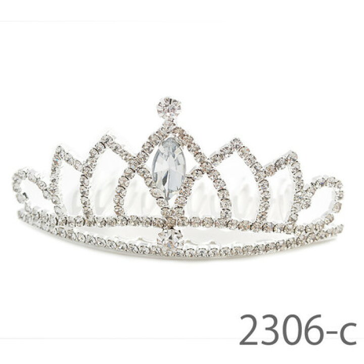 楽天市場 ラインストーンのコームティアラ 2306 C ブライダルアクセ プリンセス ヘアアクセ キッズ 発表会 髪飾り カチューシャ プリンセスガーデン 楽天市場店