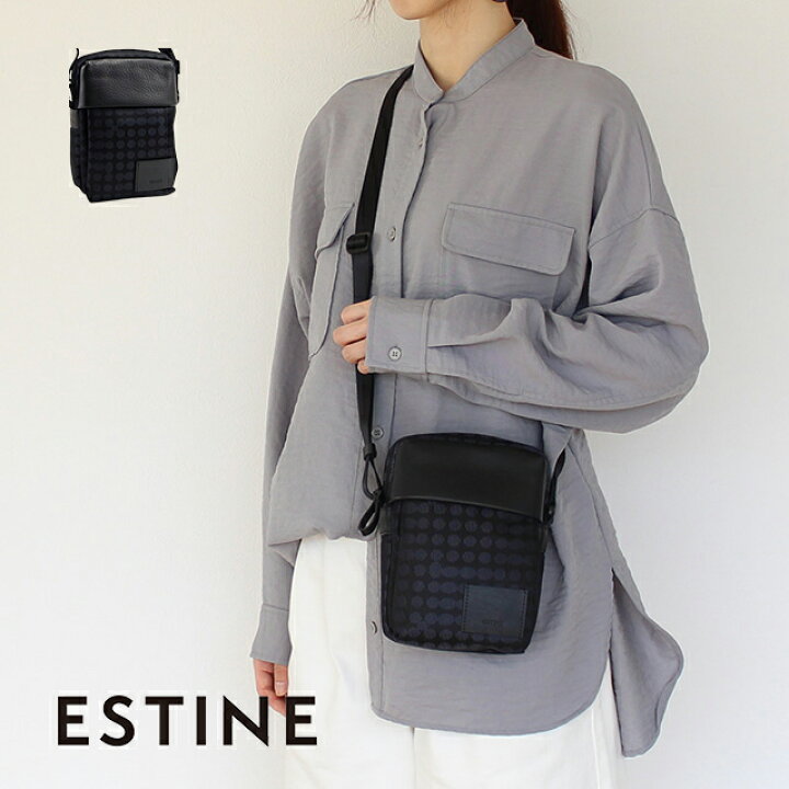 楽天市場】公式 ESTINE エスティーヌ ショルダーバッグ 日本製 