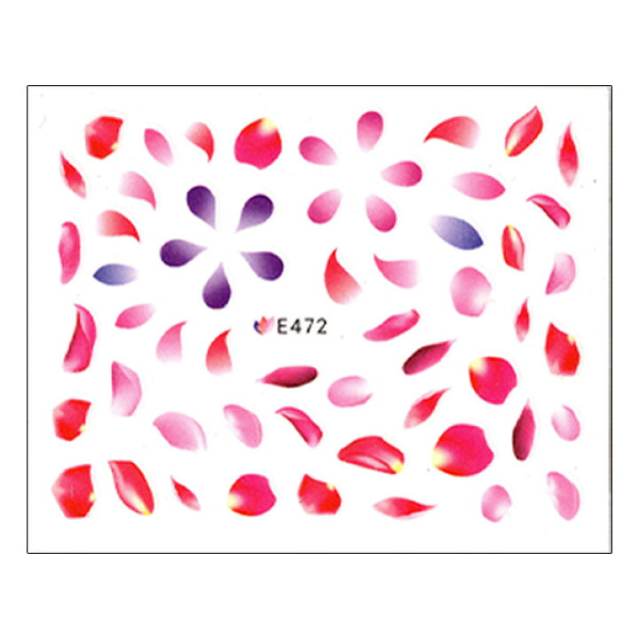 楽天市場 ネイル はなびら 花弁 薔薇 ばら バラ ローズ ピンク 極薄２ｄネイルステッカー シール ステッカー ネイルシール ジェルネイル Princess Colors 楽天市場店