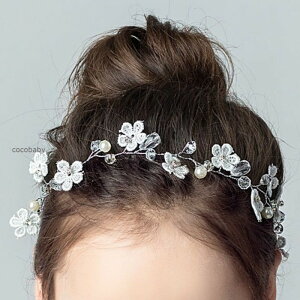 【在庫限り通常価額より460円OFF】キッズ カチューシャ ピアノ発表会 花冠 キッズ ドレス ヘッドドレス 子供 ヘアアクセサリー フォーマル カチューシャ パール 結婚式 入学式 入園式 卒園 卒