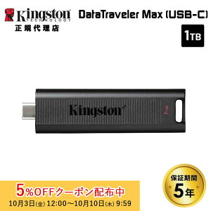[5%OFFN[| 10܂]i݌ɌjLOXg DataTraveler Max tbVhCu 1T XCh USB 3.2 Gen 2 Type-Cڑ DTMAX/1TB kingston PS5mFς XCh LbvX XeBbN^