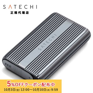 [5%OFFN[| 10܂]Satechi USB4 NVMe SSD Pro Enclosure GN[W[ PST-EU4NPM Te` P[X Hsv mac win linux  2Nۏ