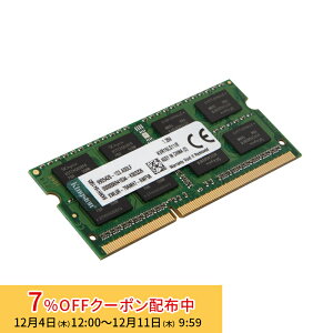 [7%OFFN[| 11܂]y[J[񂹁z LOXg ݃ 8GB 1600MHz DDR3L Non-ECC CL11 SODIMM 1.35V KVR16LS11/8 iԕۏ Kingston V Ki LZs