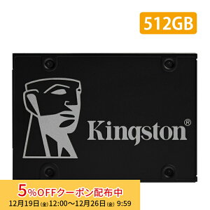 [5%OFF�N�[�|�� 26�����܂�]�y���[�J�[���񂹁z�L���O�X�g�� SSD 2.5�C���` ssd SATA SSD�h���C�u KC600�V���[�Y 512GB SKC600/512G Kingston SATA Rev 3.0 3D TLC NAND �Í��� ����SSD 5�N�ۏ� �V���� �������K�i �L