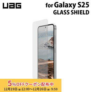 [5%OFF�N�[�|�� 26�����܂�]�i�݌Ɍ���jUAG Galaxy S25 �p �K���X�V�[���h 2�d�����K���X UAG-GLXS25-SPPLS ���[�G�[�W�[ �M�����N�V�[ S25 �ی�t�B���� ��ʕی�
