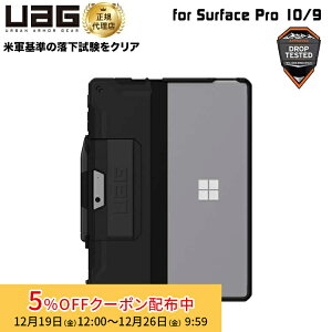 [5%OFF�N�[�|�� 26�����܂�]UAG Surface Pro 11 / 10 / 9�p�P�[�X SCOUT �n���h�X�g���b�v �u���b�N �ϏՌ� UAG-SFPRO9S-BK ���[�G�[�W�[ ��� ��v �T�[�t�F�X�v�� �T�[�t�F�C�X�v�� �J�o�[ �ی� �X�^���h Sig