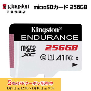 �y���[�J�[���񂹁z�L���O�X�g�� microSD�J�[�h 256GB High-Endurance Class10 A1 U1 SDCE/256GB Kingston �h�����R �h���C�u���R�[�_�[ �Z�L�����e�B�[�J���� �h�ƃJ���� �Ď��J���� ���ϋv �ϏՌ� �����\ m