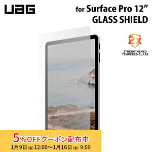 [5%OFF�N�[�|�� 16�����܂�]UAG Surface Pro 12�C���`�p �K���X�X�N���[���V�[���h �����K���X �R�w�� �N���A UAG-SFPRO12-SP ���[�G�[�W�[ �T�[�t�F�X�v�� �T�[�t�F�C�X�v�� �K���X�t�B���� �ی�t�B��