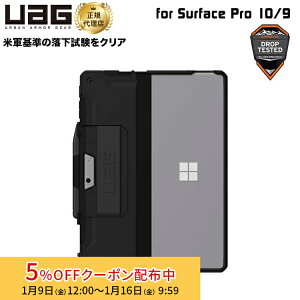 [5%OFF�N�[�|�� 16�����܂�]UAG Surface Pro 11 / 10 / 9�p�P�[�X SCOUT �n���h�X�g���b�v �u���b�N �ϏՌ� UAG-SFPRO9S-BK ���[�G�[�W�[ ��� ��v �T�[�t�F�X�v�� �T�[�t�F�C�X�v�� �J�o�[ �ی� �X�^���h Sig