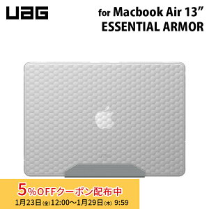 [5%OFF�N�[�|�� 29�����܂�]UAG MacBook Air 13�C���` (M2/M3/M4)�p�P�[�X ESSENTIAL ARMOR �A�C�X�i�N���A�J���[�j �ϏՌ� UAG-MBA13M4-EMS-IC ���[�G�[�W�[ PC�P�[�X MacBookAir M4 M3 M2 2025 2024 2022