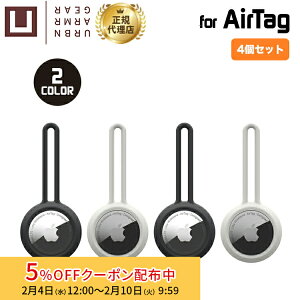[5%OFF�N�[�|�� 10�����܂�]�i�݌Ɍ���jU by UAG Apple AirTag�p DOT Loop �P�[�X 4�Z�b�g �u���b�N �}�V���}�� UAG-UAITDL4SET ���[�G�[�W�[ airtag�J�o�[ �����h�~ �G�A�^�O �ی� �h�b�g���[�v