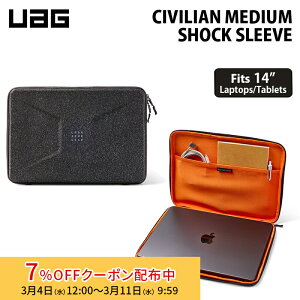 [7%OFF�N�[�|�� 11�����܂�]UAG 14�C���` ���b�v�g�b�v/�^�u���b�g�p�X���[�u �P�[�X CIVIAILN UAG-SLVM-C-BK ���[�G�[�W�[ �X���[�u �P�[�X �J�o�[ ipad pro iPad Air Macbook Macbook Pro macbook Air Surface �m�[�gPC 1