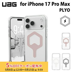 [5%OFFクーポン 15日朝まで]UAG iPhone 17 Pro Max用 MagSafe対応ケース PLYO 全3色 耐衝撃 シンプル UAG-IPH25LA-YMSシリーズ ユーエージー 頑丈 アイフォンケース アイフォンカバー 衝撃吸収 軽量