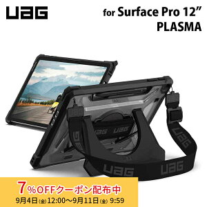 [7%OFF�N�[�|�� 11�����܂�]UAG Surface Pro 12�C���`�p �P�[�X PLASMA �A�C�X/�u���b�N �ϏՌ� UAG-SFPRO12-T-I/B ���[�G�[�W�[ ��� ��v �T�[�t�F�X�v�� �T�[�t�F�C�X�v�� �J�o�[ �ی� �X�^���h �X�g���b